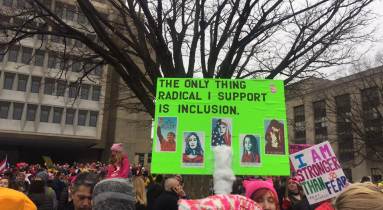 Women's March, Washington, fotó: Singer Ilona